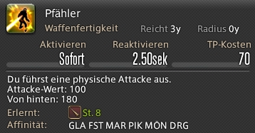 Pfähler In-Game Ansicht.