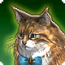 Zottelmantel-Katze