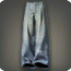 Ausgewaschene Twill-Schlabberhose