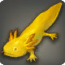 Goldener Axolotl